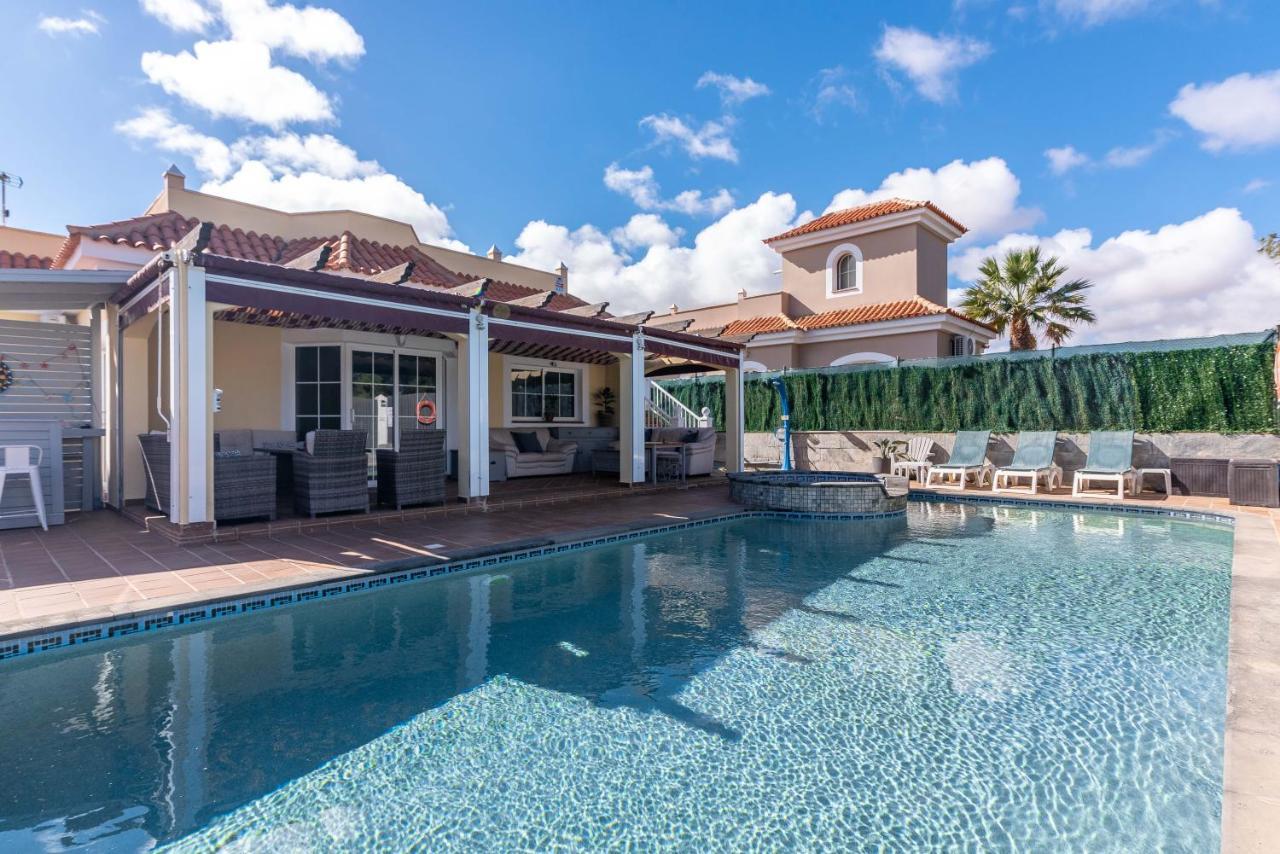 Comfortable Family House With Pool And Jacuzzi Costa De Antigua Exterior foto